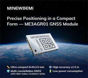 Đa chòm sao me3agr01 gnss module với 1Hz-10Hz cập nhật & 1.5m Độ chính xác hỗ trợ BDS GPS GLONASS Galileo QZSS - Product Image 2