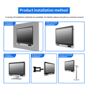フロントUSBスイッチ付き組み込み工業用パネルコンピュータ,産業用干渉コンデンサタッチ,Win11all-in-oneコンピュータ - Product Image 3