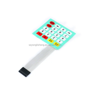 Stok 4x5 matris dizisi 20 anahtar membran anahtarı Arduinos için tuş takımı klavye kontrol paneli 5*4