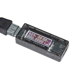 8 в 1 USB-монитор, цифровой ЖК-детектор, тестер емкости, напряжения, тока, времени, мощности, температуры, ватт 4-30 в, 0-5 А, 12 В, 24 В, Bro - Product Image 5