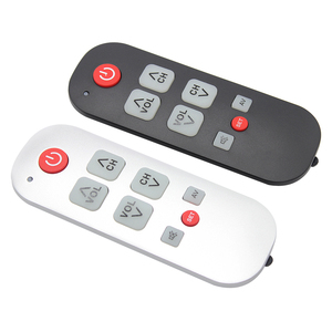 Özelleştirilmiş uzaktan kumanda 6 tuşları 8 tuşları silikon IP67 su geçirmez uzaktan kumanda <span class=keywords><strong>IR</strong></span> RF ses Video uzaktan kumanda - Product Image 5