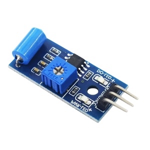Módulo de sensor de movimiento de tipo normalmente cerrado, interruptor de vibración, alarma, módulo electrónico, 3,3-5V, - Product Image 1