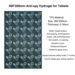 TPU bảo vệ màn hình riêng tư cho máy tính bảng plotter Máy cắt sử dụng chống Spy peeping Hydrogel films cho ipad 10.5 10.2 9.7 - Product Image 3