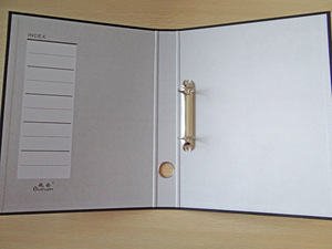 Carpeta de archivo de hoja suelta de 2 agujeros, papel de almacenamiento de datos multifuncional punzonado A4 - Product Image 6