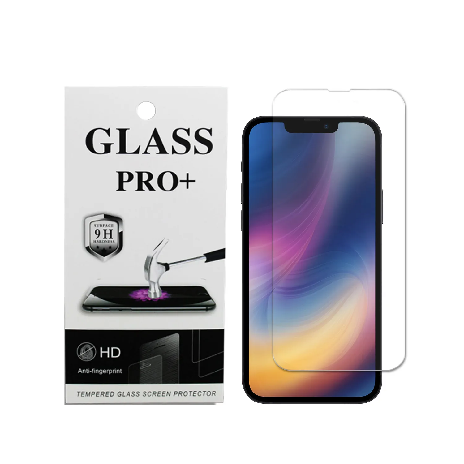 For iPhone 13 Screen Protector,2.5D Premium 9H Tempered Glass Screen Protector Film For iPhone 13 Pro Max Cristal Templado