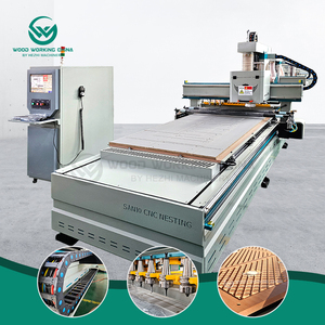 Máquina enrutadora anidada CNC multifunción HZ621, enrutador CNC Atc de tamaño 1325/1530/2040, máquina automática para fabricar muebles - Product Image 1