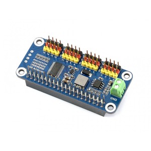 Cappello Servo Driver per Raspberry Pi, 16 canali, 12 Bit, interfaccia I2C, testa di spillo diritta - Product Image 1