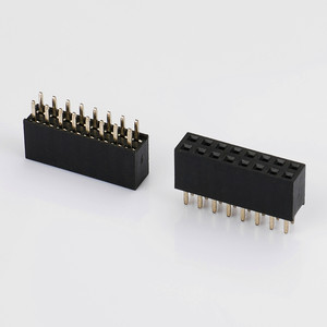 Gpio หัวต่อค้อน,หัวต่อซ็อกเก็ต2มม. บอร์ดส่วนหัว Pcb พิน16พินสำหรับหัวต่อตัวเมียตรงแถวคู่ Borad - Product Image 1