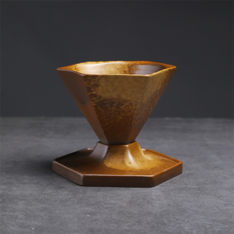 Tasse à café Diamond-style neuf (marron) 170ml