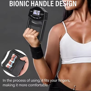MKAS New Arrival 396Lbs/180Kg Digital Hand Grip Strength Tester With LCD Screen for Forearm Training Finger Power Weightlifting - Product Image 3