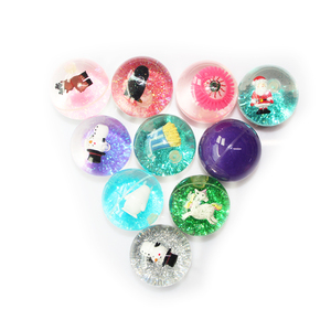 Quả Bóng Nảy Đầy Màu Sắc Tùy Chỉnh Quả Bóng Cao Su Nước Giáng Sinh Hình Động Vật Quả Bóng Đồ Chơi Đàn Hồi Trong Suốt Cho Máy - Product Image 4