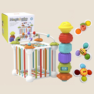 Bé Cao Su Mềm Xây Dựng Khối 1 + Năm Tuổi Bé Giáo Dục Sớm Giáo Dục Silicone Đồ Chơi Xây Dựng Khối Mô Hình - Product Image 6