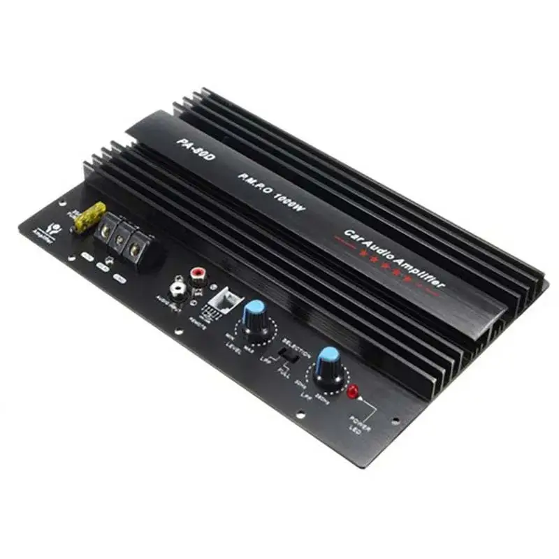 Oem 12V 1000W Auto Audio Hoge Eindversterker Versterker Bord Krachtige Subwoofer Basversterker Voor Auto-Speler