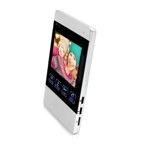 Venta caliente 4 pulgadas LCD de Video de la puerta sistema de intercomunicación de vídeo intercomunicador de seguridad para el hogar - Product Image 2
