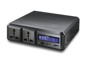AC <strong>Outputs</strong> Two Universal Solar <strong>Inputs</strong> Portable Power Source 154W <strong>Output</strong> for Camping Mobile <strong>Devices</strong>