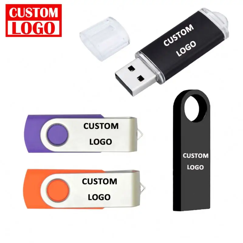 Goede Kwaliteit Usb Drives Custom Logo Afdrukken Pendrive Usb2.0 3.0 Flsh Drive