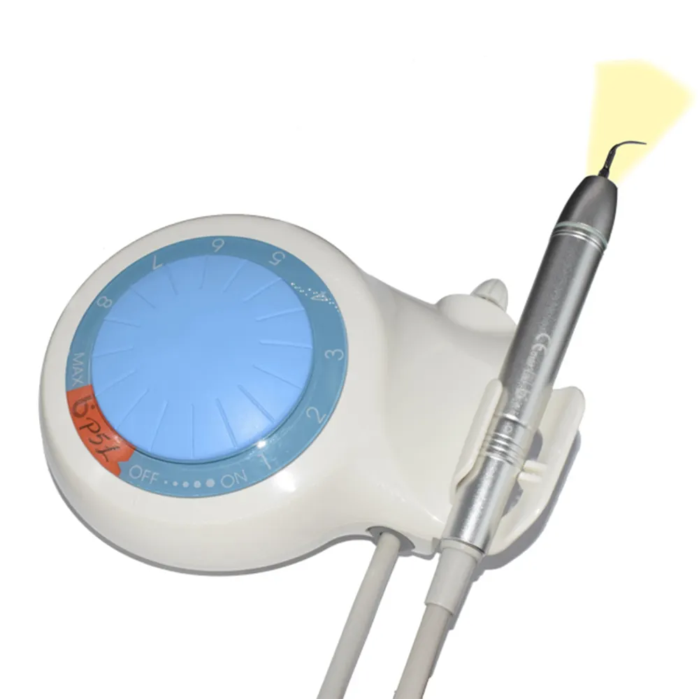 الصين رخيصة بالجملة سعر أدوات طبيب الأسنان بالموجات فوق الصوتية المتسلق مصباح أسنان المحمولة بالموجات فوق الصوتية المتسلق مع LED قبضة
