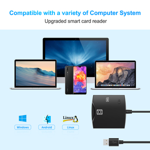 USB 2.0 Smart <strong>Card</strong> <strong>Reader</strong> External Installation for Computer Mobile Phone Laptop POS Terminal-Credit <strong>Card</strong> Processing - Product Image 6