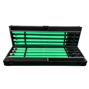 360 Degree Wireless Pixel Tube Stage Light Full RGBW Color LED Bar Background Light PVC <strong>DMX</strong> Matrix <strong>Control</strong> Mode Cross-Border - Product Image 2