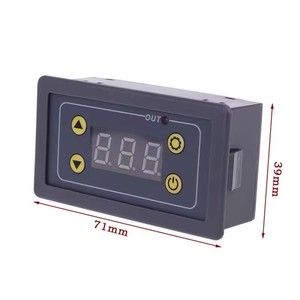 Verzögerung szeit relais modul 5V 12V 24V Timer-Relais Digitales Timer-Zyklus verzögerung schalter modul AC 220V Power-On-Off-Controller - Product Image 3