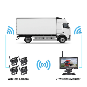 Hesida, cámara de visión trasera inalámbrica de 7 pulgadas, Monitor de coche, cámara de marcha atrás de vehículo para camión, RV, autobús, imagen inversa - Product Image 4