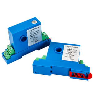Corrente AC Trransmitter 0-10V 4-20mA uscita tipo perforato corrente di corrente trasduttore 20-150A ingresso AC sensore corrente