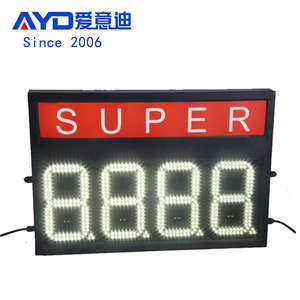 บอร์ดแสดงผลตัวเลข LED ดิจิตอลควบคุมระยะไกลสีเขียว888.8 8นิ้ว - Product Image 1