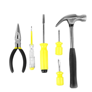 Juego de herramientas de destornillador de martillo OEM compatible con juego de herramientas de 200 piezas Juego de caja de herramientas de mano con cuchillo de utilidad llave hexagonal - Product Image 4