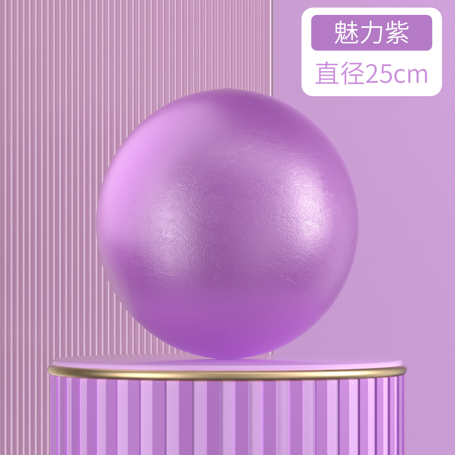 Pilates ball-taro purple-25cm