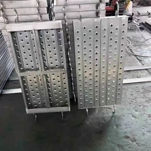 Andamio plegable móvil multiusos de acero de fácil montaje Construcción de edificios Andamio de escalera profesional