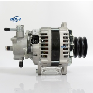 80A 24V รถบรรทุกกระแสสลับสำหรับ Isuzu nlr Elf NQR jambo 4HF1 4HG1 4HE1 NPR300 4HK1 4H80เครื่องยนต์กระแสสลับพร้อมปั๊มสูญญากาศ - Product Image 3