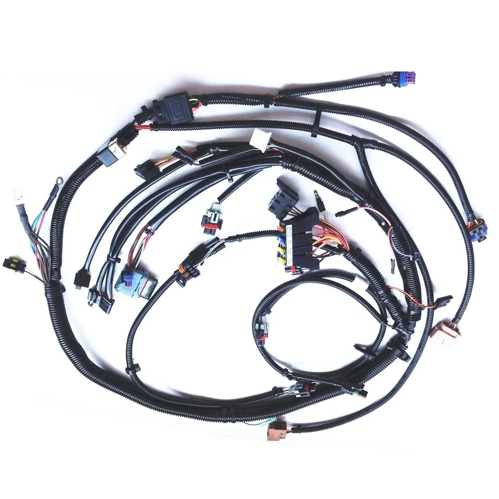 Ensamblaje de cables eléctricos personalizado Conjuntos de arnés de cableado Arnés de cables automático