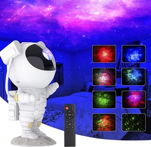 Yıldız projektör Galaxy gece işık astronot uzay projektör yıldızlı bulutsusu tavan LED lambası zamanlayıcı ve uzaktan ile çocuk odası için - Product Image 1