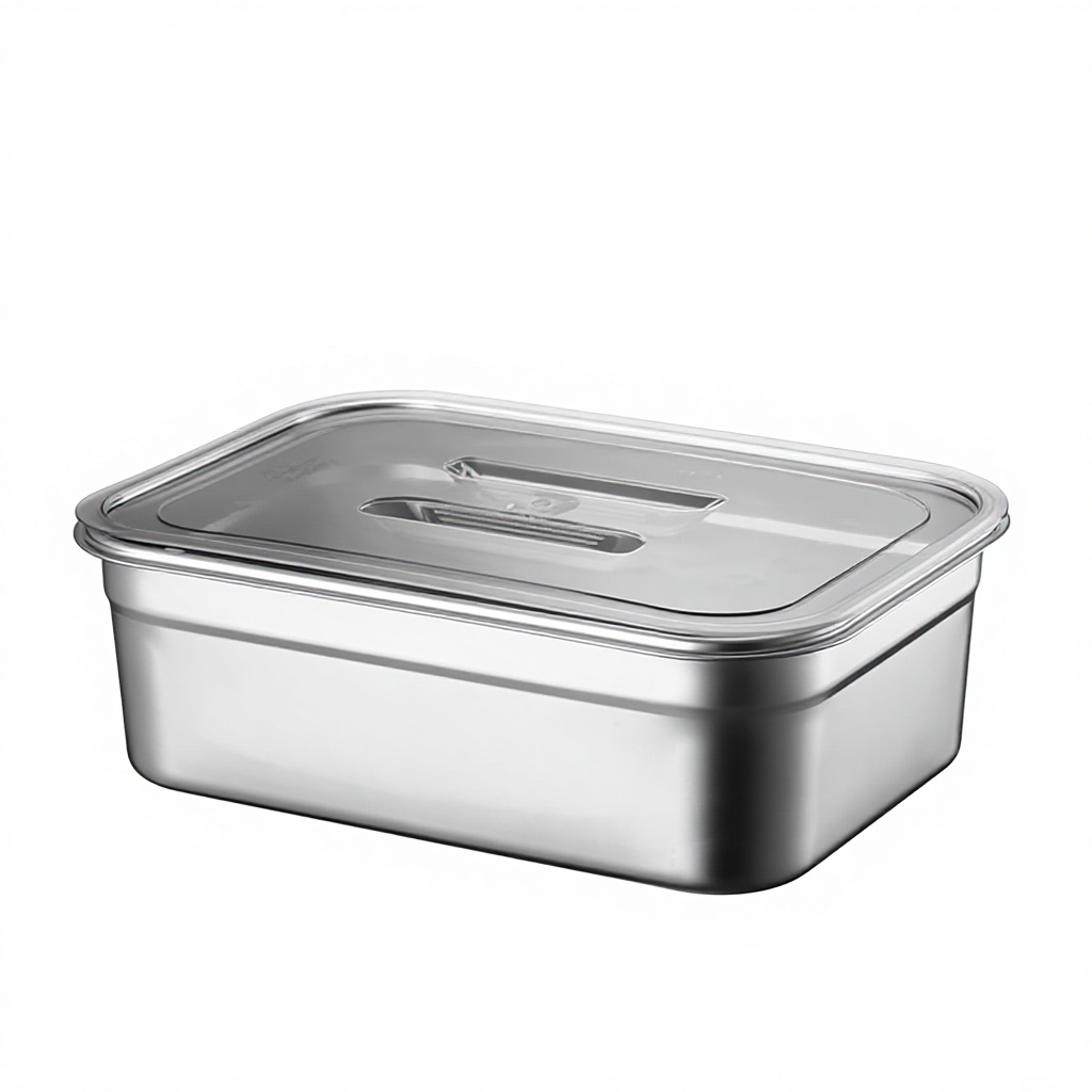 Peu profond avec couvercle