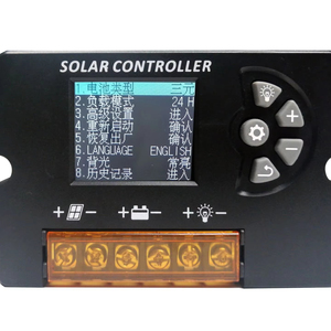 12V 24V <strong>PWM</strong> Solar Cell Battery Charge <strong>Controller</strong> <strong>10A</strong> 20A <strong>30A</strong> With Adjustable LCD Display Regulator - Product Image 1