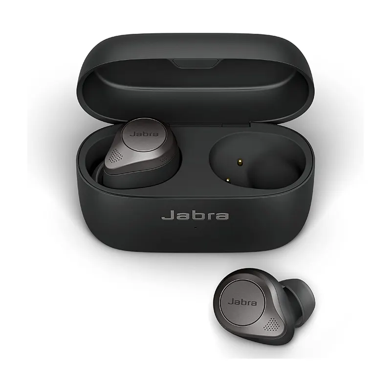 Auriculares Bluetooth inalámbricos verdaderos Jabra Elite 85T originales de fábrica, auriculares avanzados con cancelación activa de ruido y micrófono