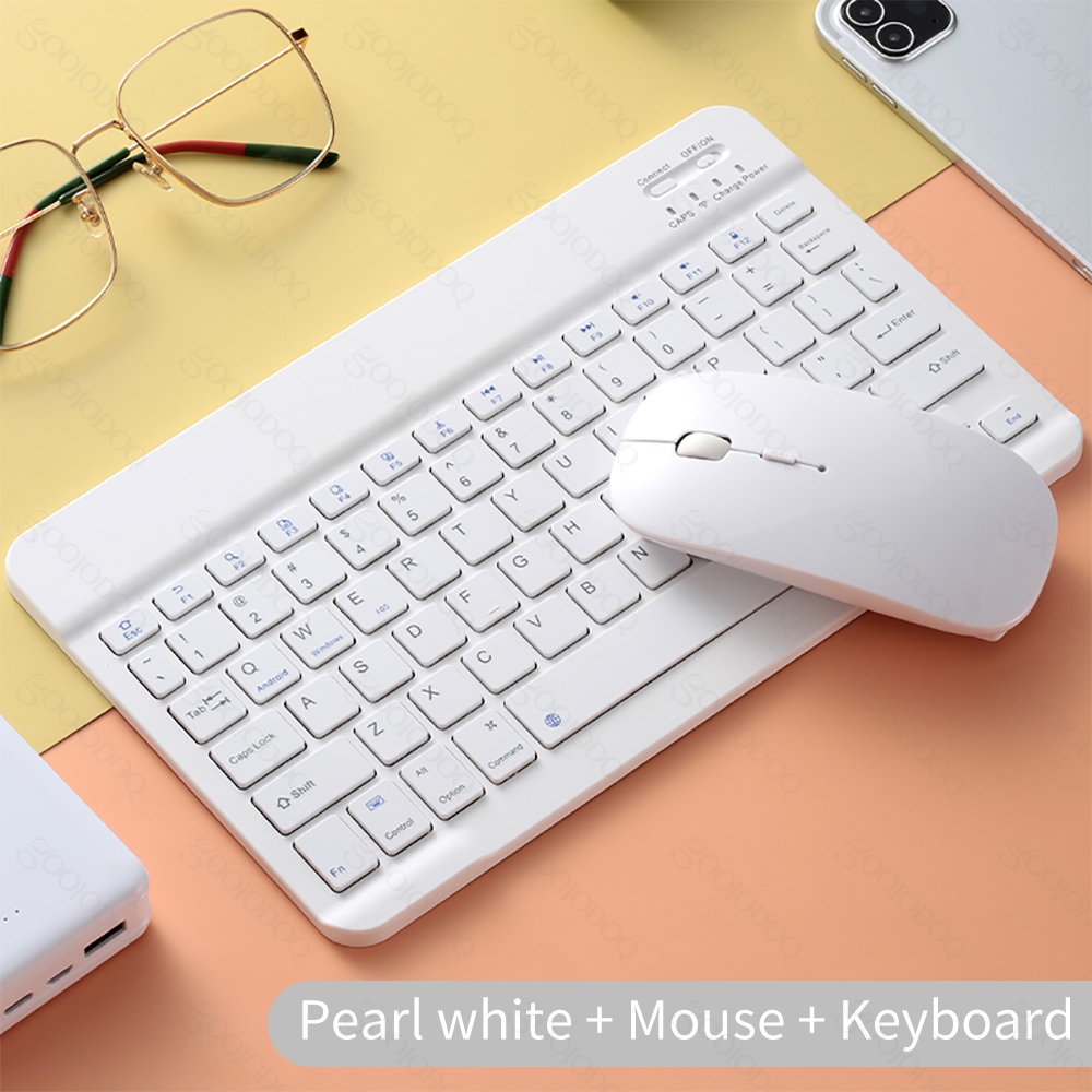 Clavier et souris blanc