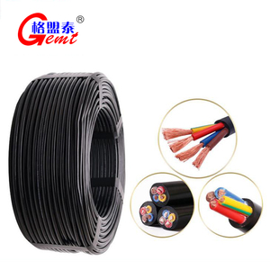 Çok iletken kordon esnek kablo RVV 2 3 4 5 çekirdek 0.75 1 1.5 2.5 4 6 MM elektrik kablo tel güç kablosu - Product Image 3