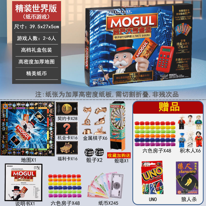 105 upgrade-thickened map-banknotes-world edition-free gift pack