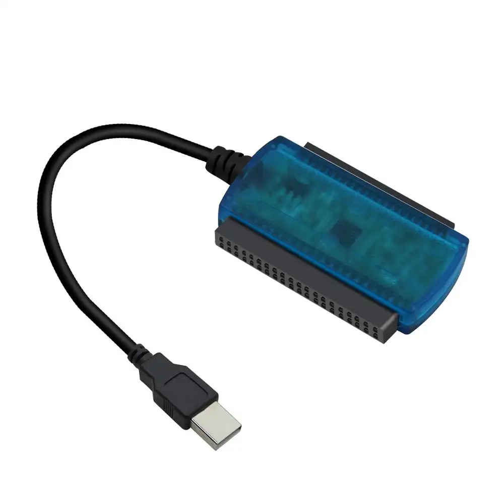 YM-01 3 en 1 USB 2,0 a IDE SATA 2,5 3,5 Disco Duro HDD Cable adaptador convertidor