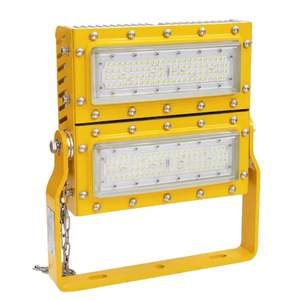 ไฟฟลัดไลท์ LED CFT7 100W-800W ที่กำหนดเองได้รับการรับรอง iecex และ ATEX ใช้ในสภาพแวดล้อมที่ระเบิดได้ - Product Image 1