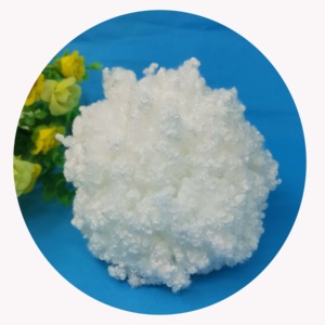 7d 15d再生中空涤纶短纤维，再生中空共轭聚酯纤维 - Product Image 4