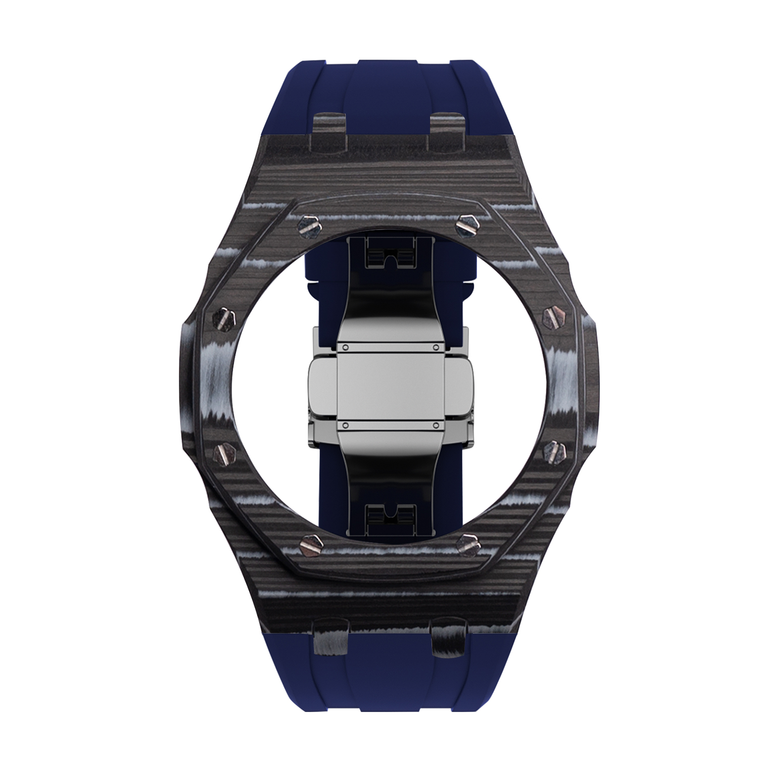 Bleu foncé clair chatoyant