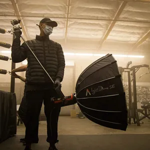 Aputure <strong>Light</strong> Dome SE Lightweight Portable Softbox Modifier Flash Diffuser Bowen Mount LED <strong>Light</strong> for Amaran 100D/X 200D/X 300DII - Product Image 5