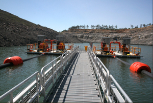 Flotadores modulares de sistemas de tuberías flotantes HDPE resistentes equipados para proyectos de dragado de relaves mineros - Product Image 4