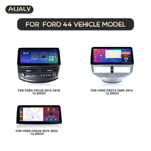 Car Frame Fascia for FORD Adapter Canbus Box Fitting Panel Kit for FORD Mustang <strong>Fiesta</strong> Focus Android Radio Dash Fitting Panel - Product Image 2