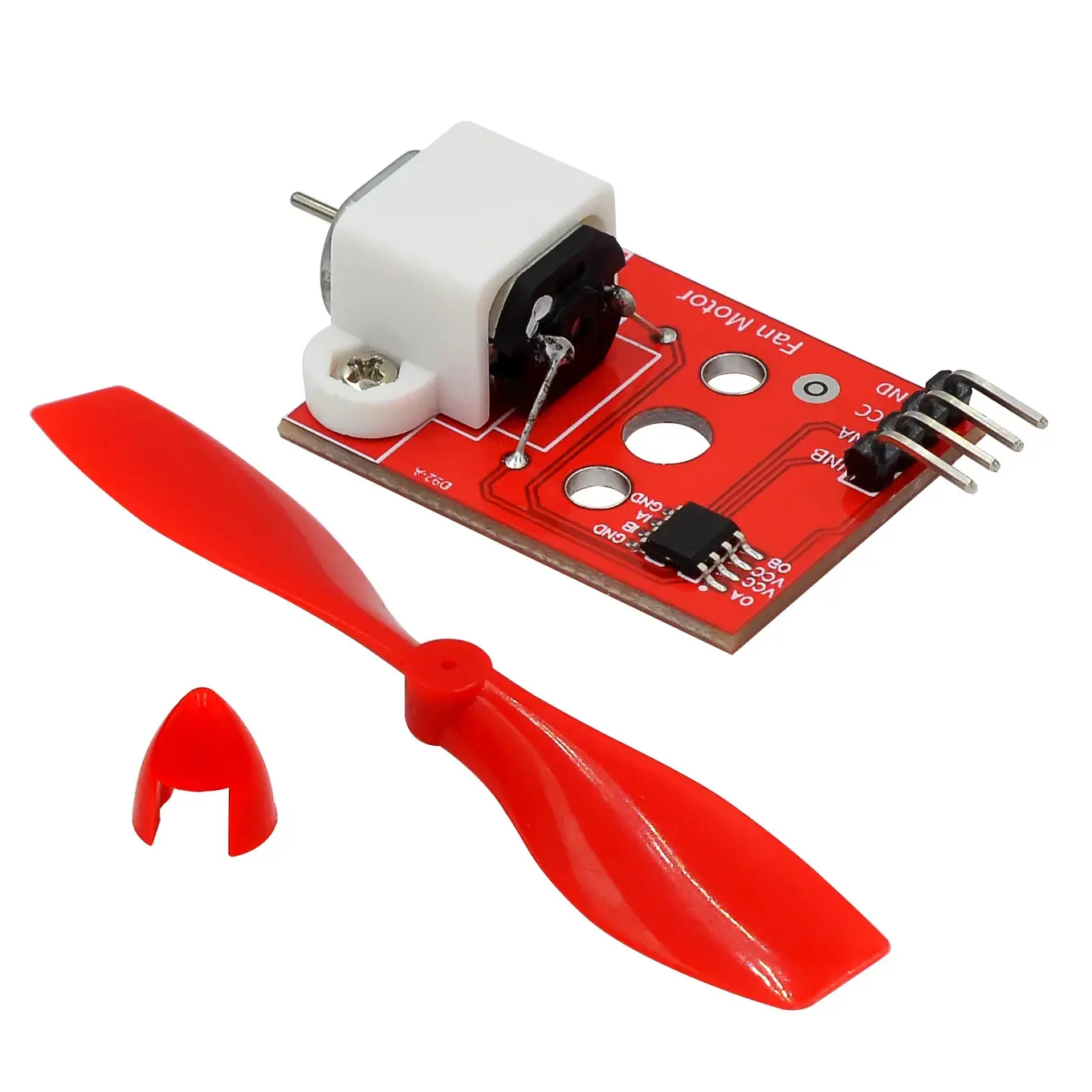 Módulo conduzido motor da placa do desenvolvimento do microcontrolador do robô do módulo do sensor do módulo do sensor do fã L9110