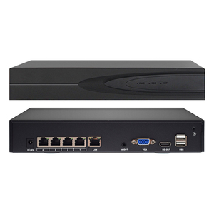 4CH POE NVR网络录像机8CH IP摄像机闭路电视监控系统应用程序Seetong H.265 H.264 - Product Image 1