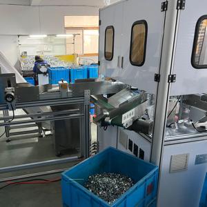 Dispositivo de inspección de visión Ccd Máquina de detección óptica Ccd Piezas de estampado Máquina de clasificación de prueba de abrazadera
