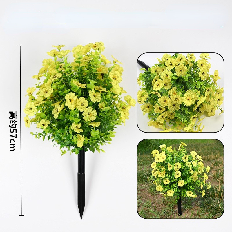 Piquet Eucalyptus Jaune Violet